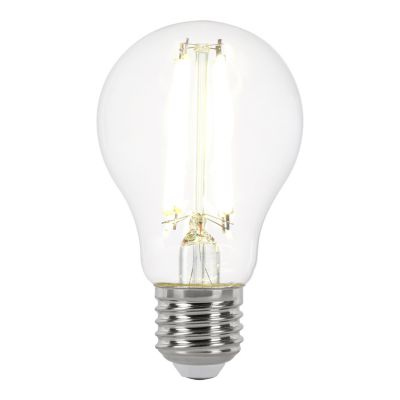 3 ampoules LED E27 A60 filament transparent 806 lm blanc neutre 3,8W grade A Jacobsen