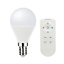 3 ampoules mini-globe LED Diall E14 5,4W=40W RVB et blanc chaud + télécommande