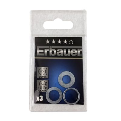 Lot De 5 Bagues De Réduction Pour Lames De Scie Circulaire 20 Mm Diamètre Variable 16 Mm