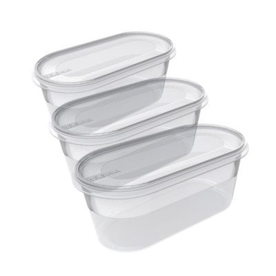 3 Boîtes pour frigidaire et congélateur 800 ml