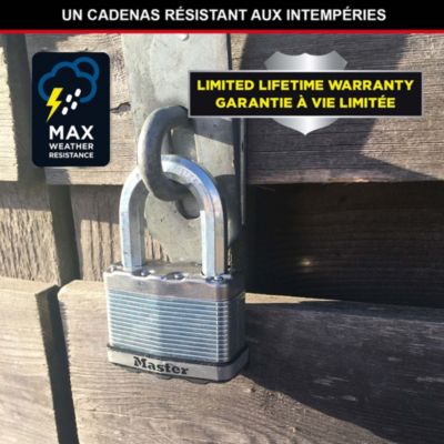 Cadenas Excell® en acier laminé de 52 mm de largeur - Master Lock