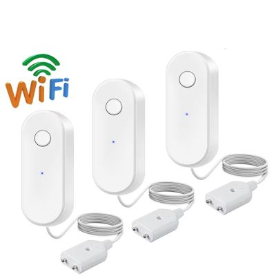 3 détecteurs de fuites WiFi Tuya, alarme de fuite d'eau intelligente pour la maison, détecteur de sécurité pour la salle de bain