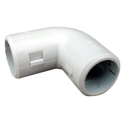 3 équerres de raccordement Diall gris ø20 mm