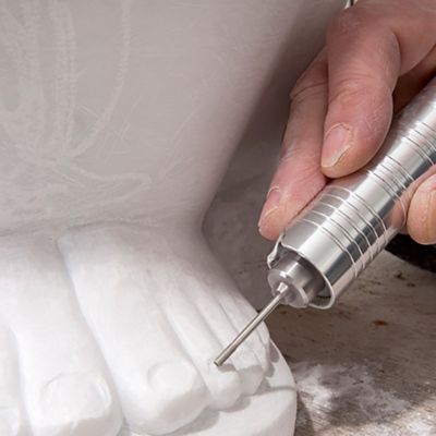 3 fraises à graver Dremel 0.8 mm pointe ronde