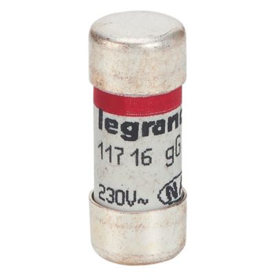 3 fusibles céramique Legrand 10.3 x 25.8 mm avec voyant