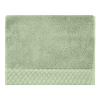 3 grandes serviettes invité Zéro Twist 560 g/m² Safran 40x60 cm SENSOFT