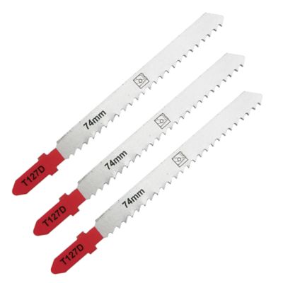 3 lames de scie sauteuse T droite propre aluminium et non-ferreux