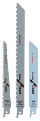 2 Lames De Scie Sabre 305mm Pour Béton, Brique Et Métal - Carbure Haute Durabilité - Universelles Bosch, Makita, Etc.