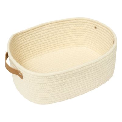 3 paniers pour salle de bains coloris ivoire, 5Five Duo