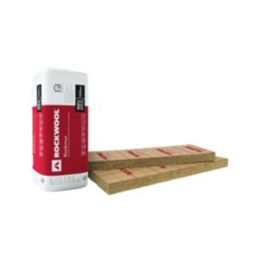 3 Panneaux laine de roche RockCombles kraft (lot de)- 0,6 x 1,35m, ép.210 mm