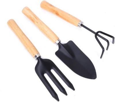 3 pcs Outils de Jardin,Ensemble Outils Jardinage,Outils de Bonsaï,Mini Jardinage Outils pour Pot de Jardin, Plantes et semis