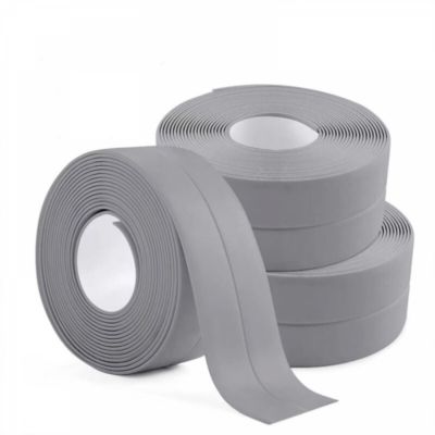 3 rouleaux de ruban d'étanchéité imperméable, ruban de calfeutrage autocollant en PVC pour cuisine, salle de bain, baignoire
