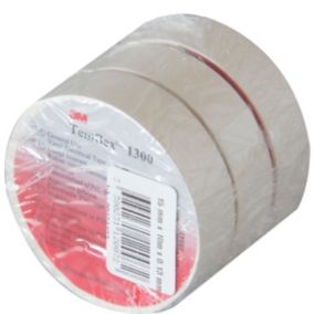 3 rouleaux ruban adhésifs 15mm x 10m blanc 3MM