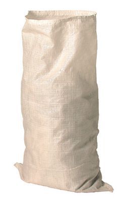 3 sacs gravats en toile tiss e blanche 30L Castorama