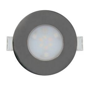 3 spots encastrable LED intégrée Lemeta 345lm 4,5W IP65 variable Colours argent