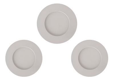 3 spots encastrable LED intégrée Maia 210lm 2,8W IP20 Ø8,5cm Colours blanc
