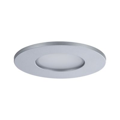 3 spots encastrables Calla LED intégrée 4000K IP65 3x680lm rond orientable chrome mat Paulmann