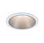 3 spots encastrables Cole LED intégrée blanc chaud IP44 3x470lm Ø8cm argent finition blanche Paulmann