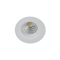 3 spots encastrables Hobson LED intégrée blanc chaud IP20 dimmable 450lm 6.1W Ø8.8xH.5.3cm blanc GoodHome