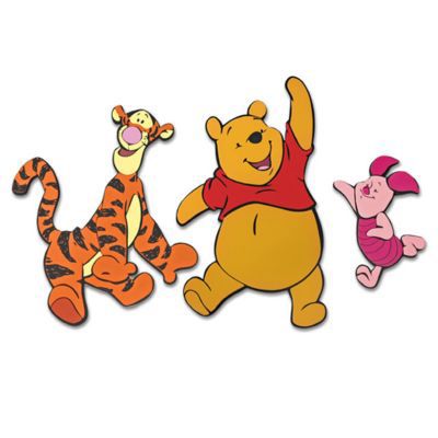 3 stickers mousse Winnie | Castorama