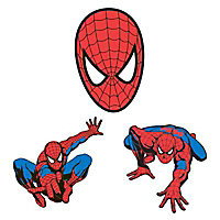 3 stickers Spiderman en mousse