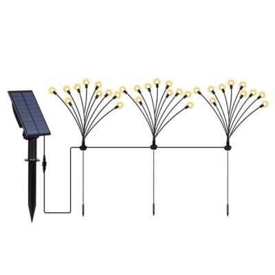 3 Torches solaires 30 boules connectées LYRA FAMILY H70cm