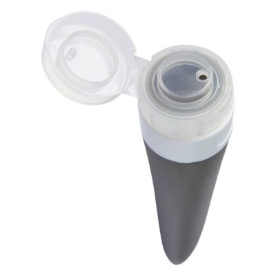 3 tubes en silicone avec trousse de rangement bleu 60ml - Bleu- 5five