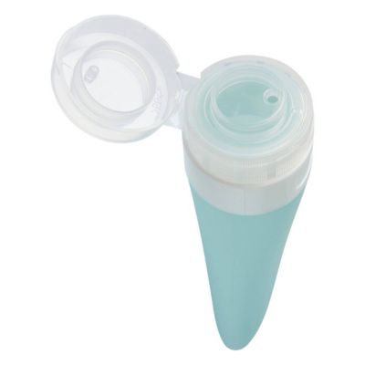 3 tubes en silicone avec trousse de rangement bleu 60ml - Bleu- 5five