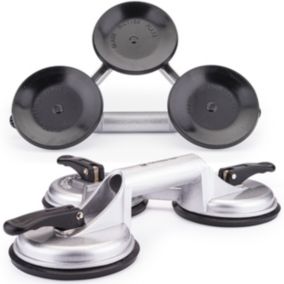 3 Ventouses Capacité De Charge 150 Kg 188 Mm