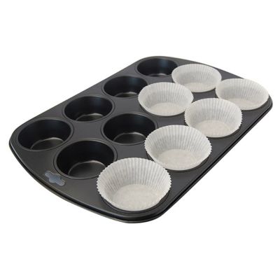 Moule à 12 muffins anti-adhésif De Buyer 4843.00
