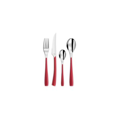 Ménagère 24 pièces rouge Amefa 2224RDAF11C71