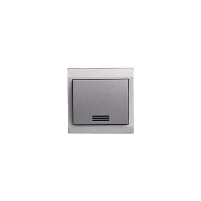 Bouton poussoir MUREVA STYL étanche avec voyant lumineux SCHNEIDER ELECTRIC ENN36624