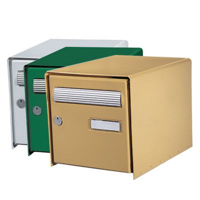 Boite aux lettres 1 porte beige