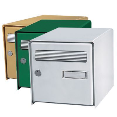 Boîte aux lettres 1 porte Diall Blanc