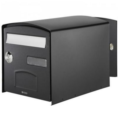 Boîte aux lettres 2 portes Decayeux Dôme Noir