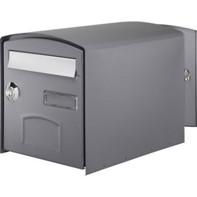 Boîte aux lettres 2 portes Decayeux Dôme Gris Ral 7021