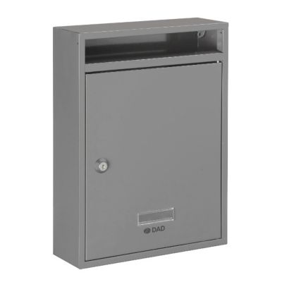 Boîte aux lettres 1 porte Decayeux Norma Gris Ral 7016