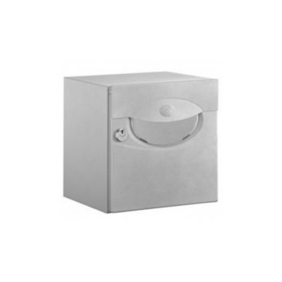 DAD Bo&icirc;te aux lettres demi profondeur Decayeux Iguane Gris silver