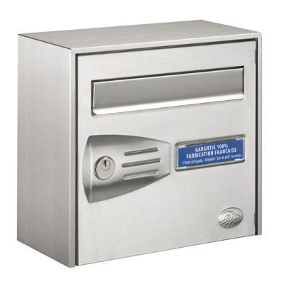 Boite aux lettres 1 porte Littoral inox