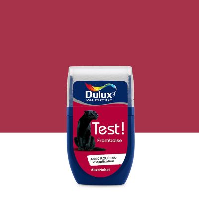 Testeur de peinture Crème De Couleur Dulux Valentine Framboise 30 ml