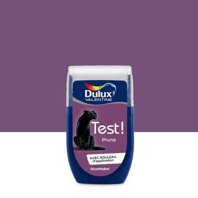 Testeur de peinture Crème De Couleur Dulux Valentine Prune 30 ml