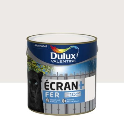 Peinture extérieure Ecran+ Fer protection antirouille Dulux Valentine brillant vert basque RAL 6005 