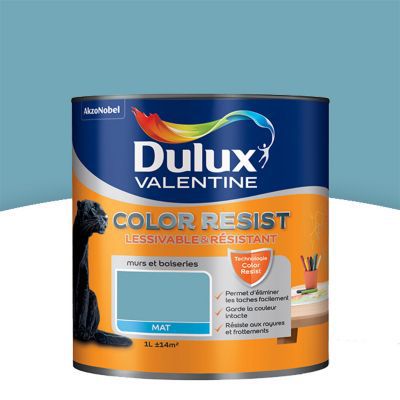 Peinture murs et boiseries Dulux Valentine Color resist ...