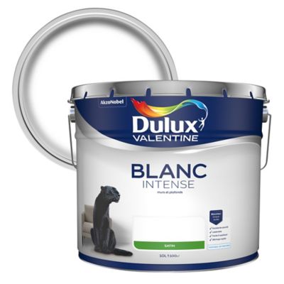 Peinture Dulux Valentine Murs Et Plafonds Blanc Satin 10l Castorama