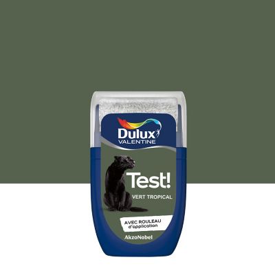Testeur de peinture Crème De Couleur Dulux Valentine Vert Tropical 30 ml