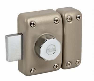 Verrou YALE YV26BT 40 6 goupilles 23mm 5 clés réversibles