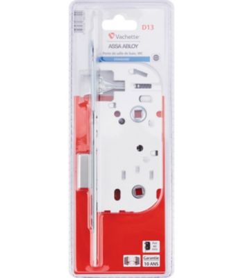 Serrure à encastrer bec de cane à condamnation Assa Abloy axe 40mm