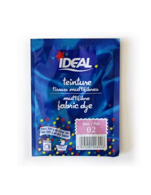 IDEAL - Teinture Textile Multifibres 15 g - Rose