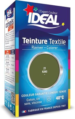 IDEAL - Teinture Liquide Mini Kaki - 40 ml + Fixateur