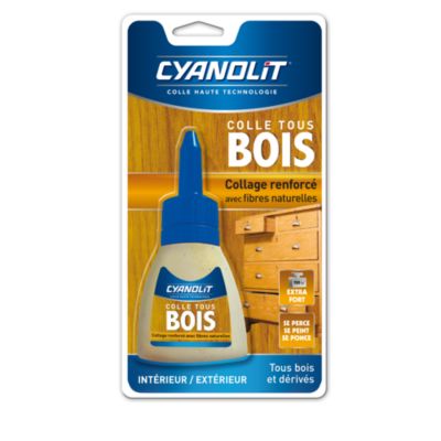 Colle à bois Cyanolit Blister 50g tube - vue 2